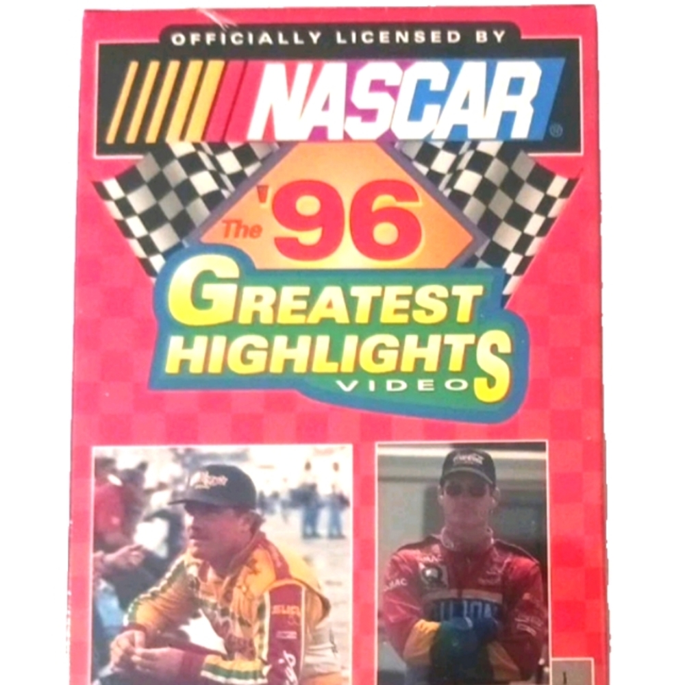NASCAR Winston Cup The '96 Greatest Highlights Video - VHS Tape - NEW & Sealed